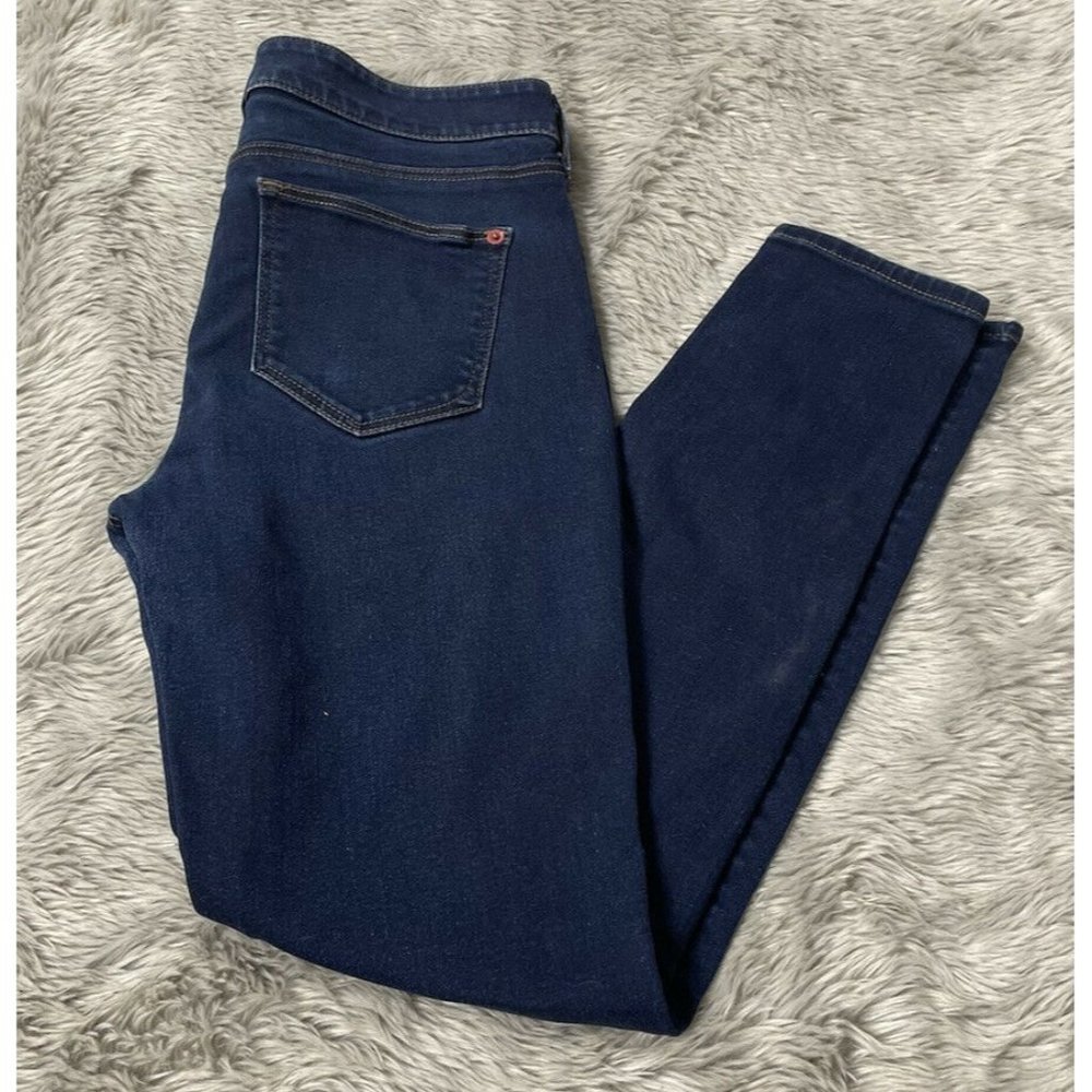 Spanx by Sara Blakely Dark Wash 5 Pocket Denim Skinny Jeans Women’s 28